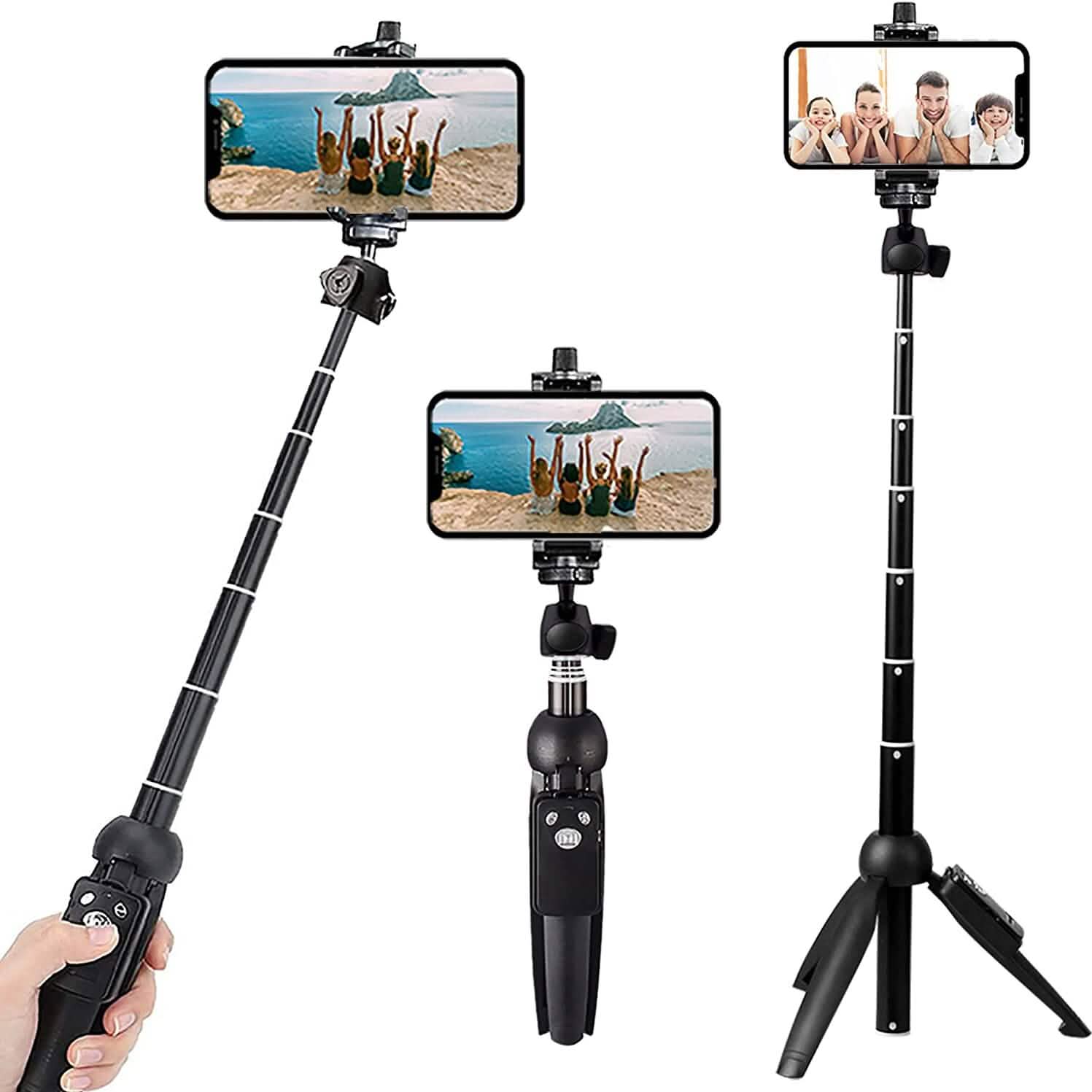 Aluminum Alloy Selfie Stick Phone Tripod Mobile Accessories - DailySale