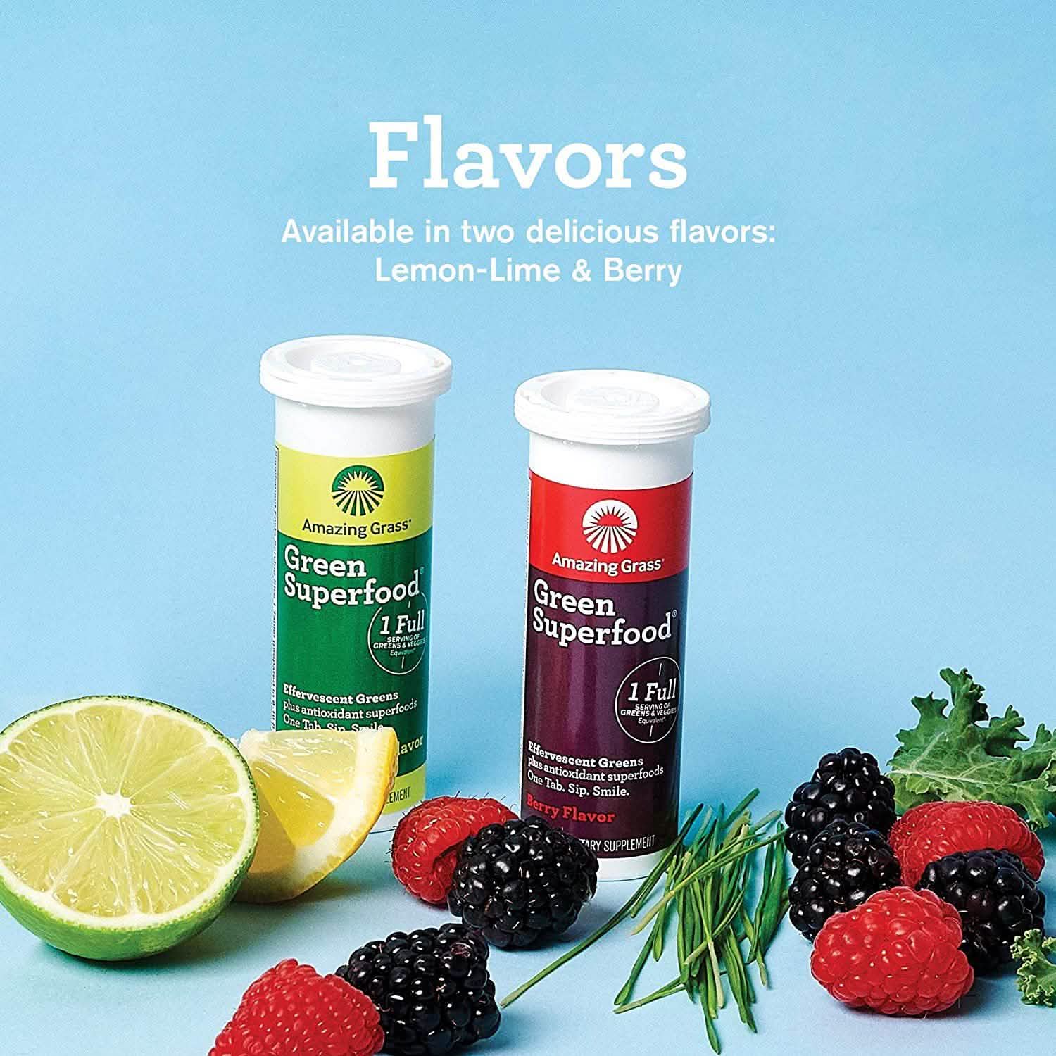 Amazing Grass Green Superfood Water Flavoring Tablet with Antioxidants and Alkalizing Greens Wellness & Fitness - DailySale