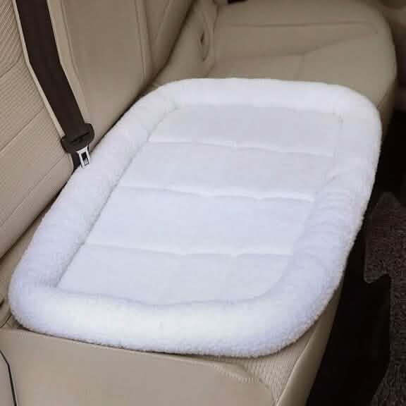 Amazon Basics Faux Sherpa Padded Bolster Pet Bed Pet Supplies - DailySale