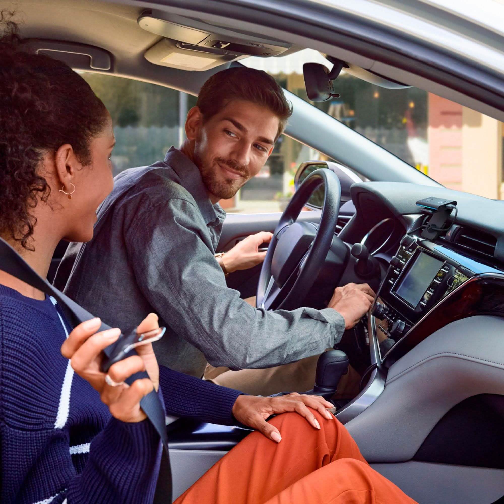 Amazon Echo Auto Smart Speaker with Alexa Automotive - DailySale