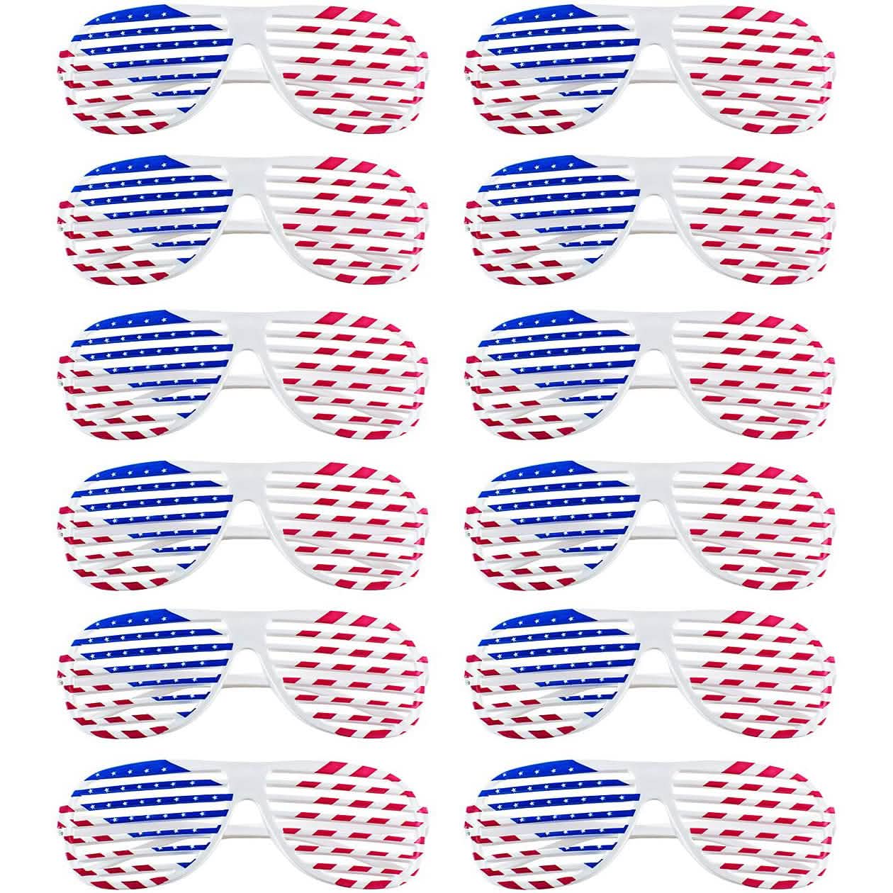 American Flag Sunshade Sunglasses Holiday Decor & Apparel - DailySale
