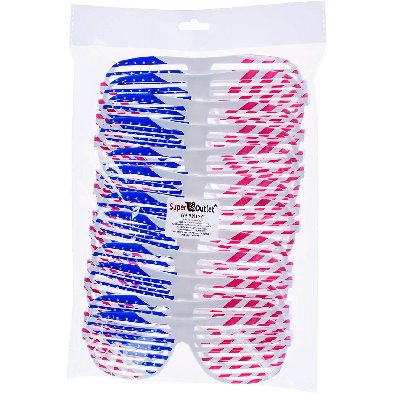 American Flag Sunshade Sunglasses Holiday Decor & Apparel - DailySale