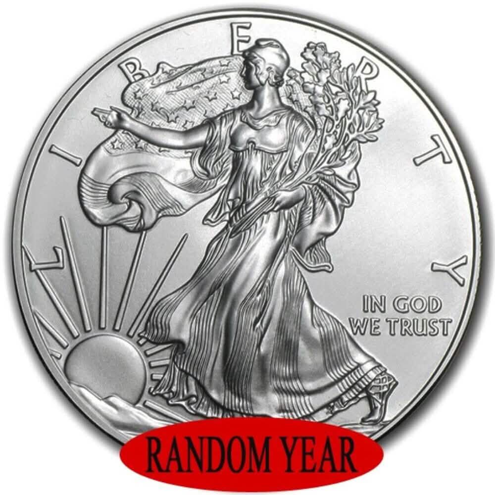 American Silver Eagle 1 oz Random Year Everything Else - DailySale
