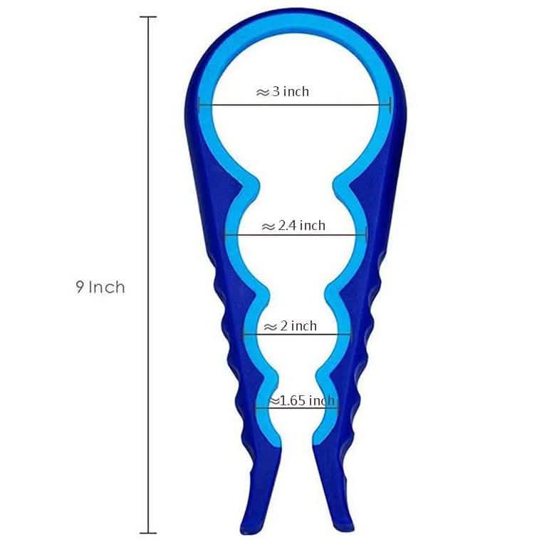 Amiaus Jar Opener Multifunction Bottle Lid Grippers for Weak Hand Kitchen Essentials - DailySale