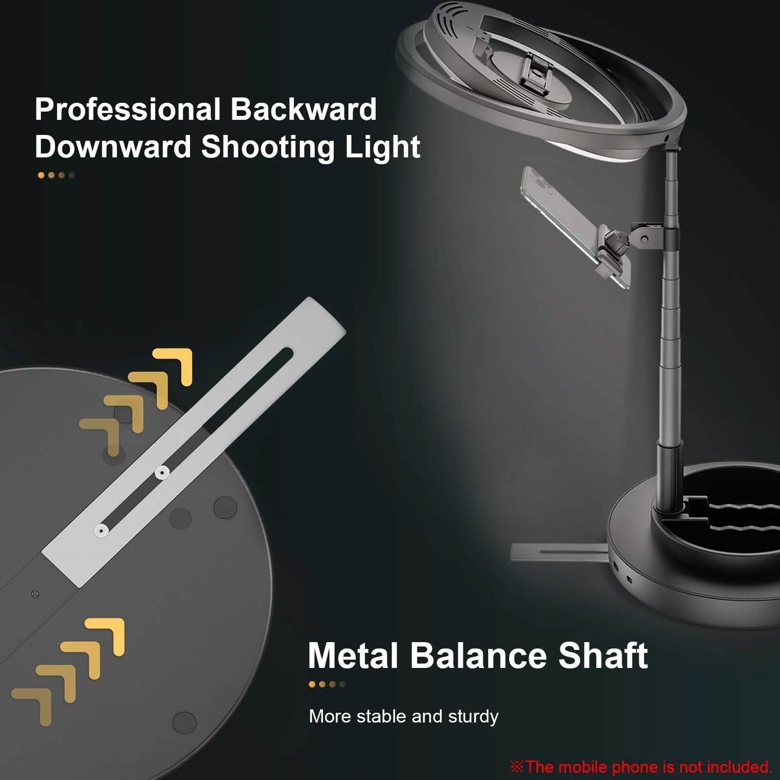 Andoer JMT2 PRO 360° Rotatable Mini Ring Light Beauty & Personal Care - DailySale