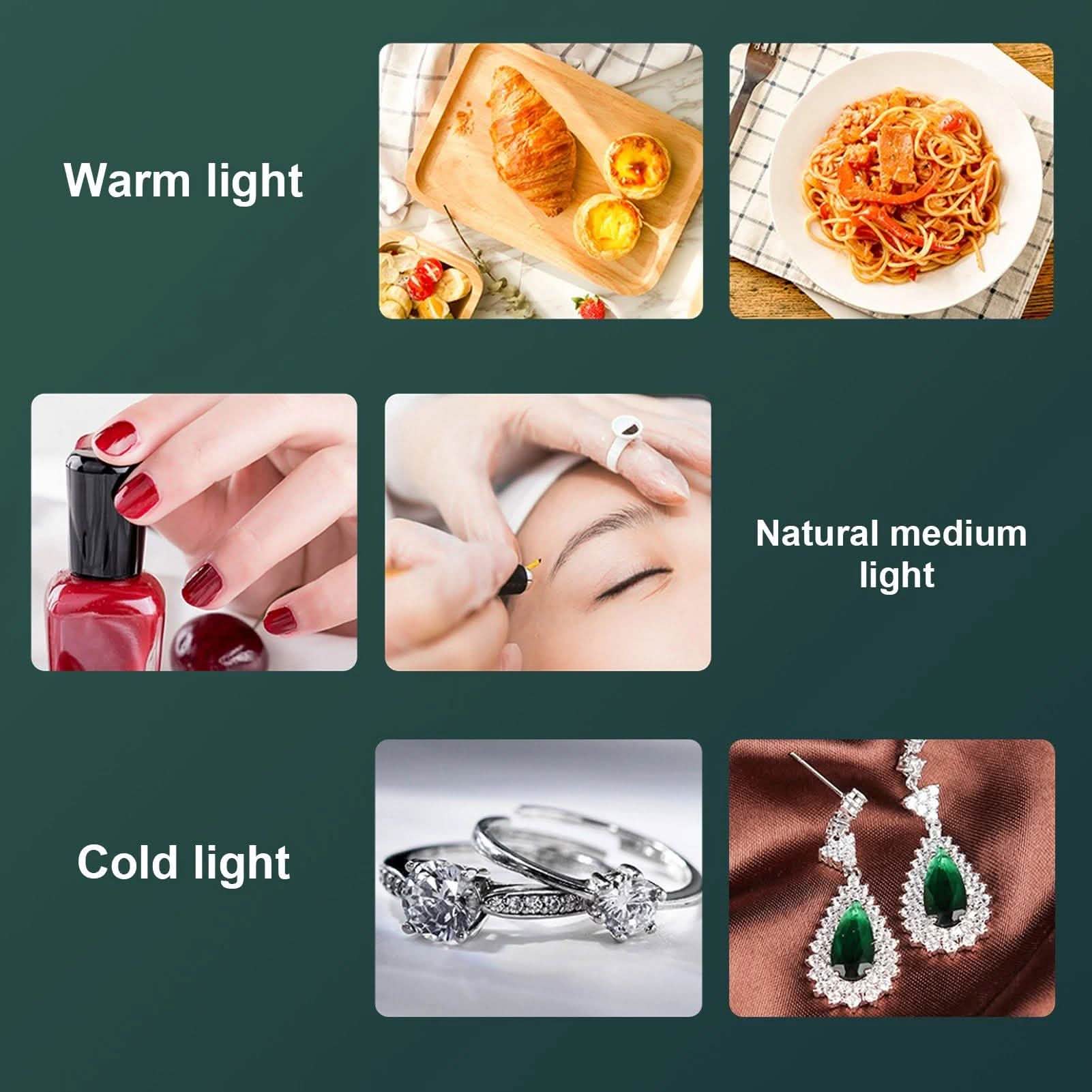 Andoer JMT2 PRO 360° Rotatable Mini Ring Light Beauty & Personal Care - DailySale