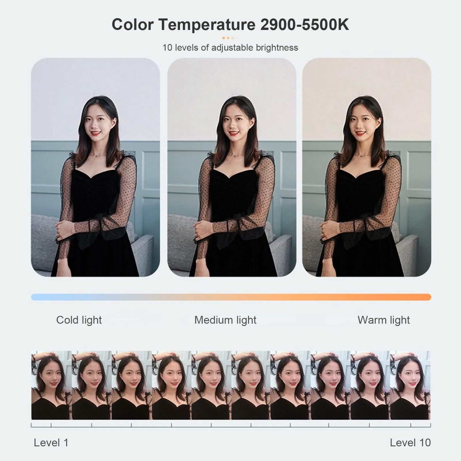 Andoer JMT2 PRO 360° Rotatable Mini Ring Light Beauty & Personal Care - DailySale