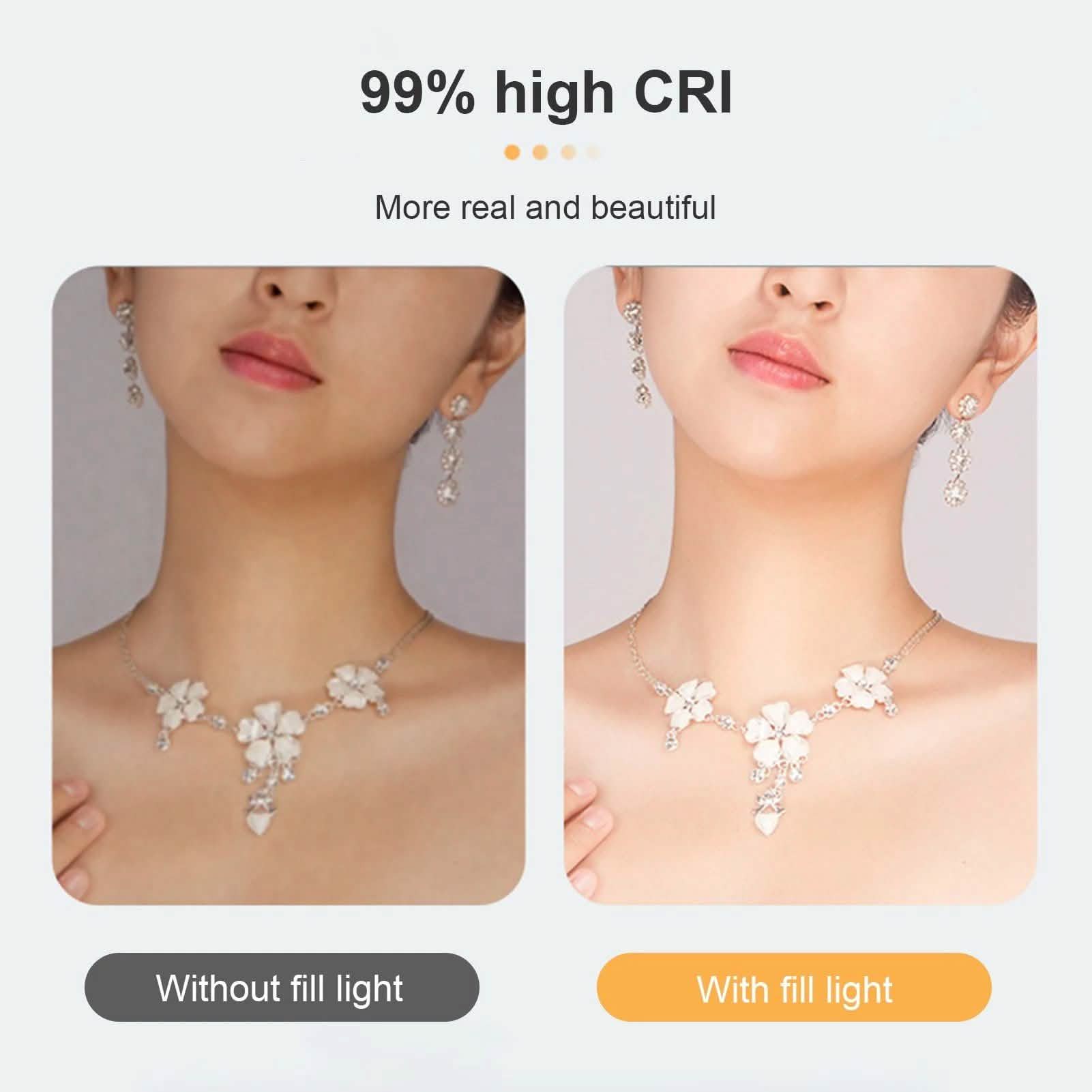 Andoer JMT2 PRO 360° Rotatable Mini Ring Light Beauty & Personal Care - DailySale