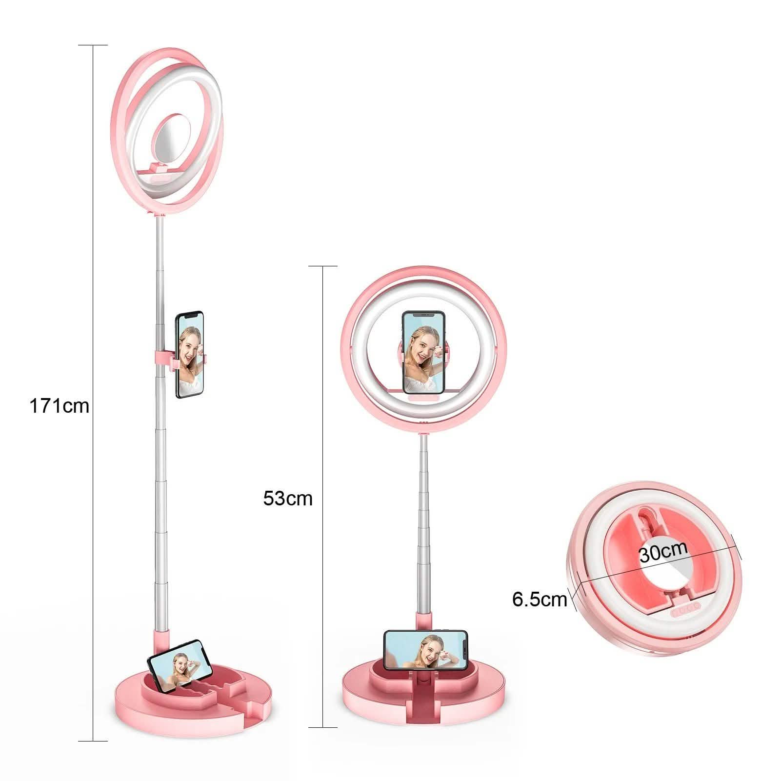 Andoer JMT2 PRO 360° Rotatable Mini Ring Light Beauty & Personal Care - DailySale