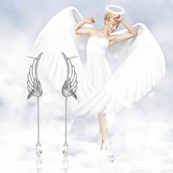 Angel Wings Earrings Earrings - DailySale