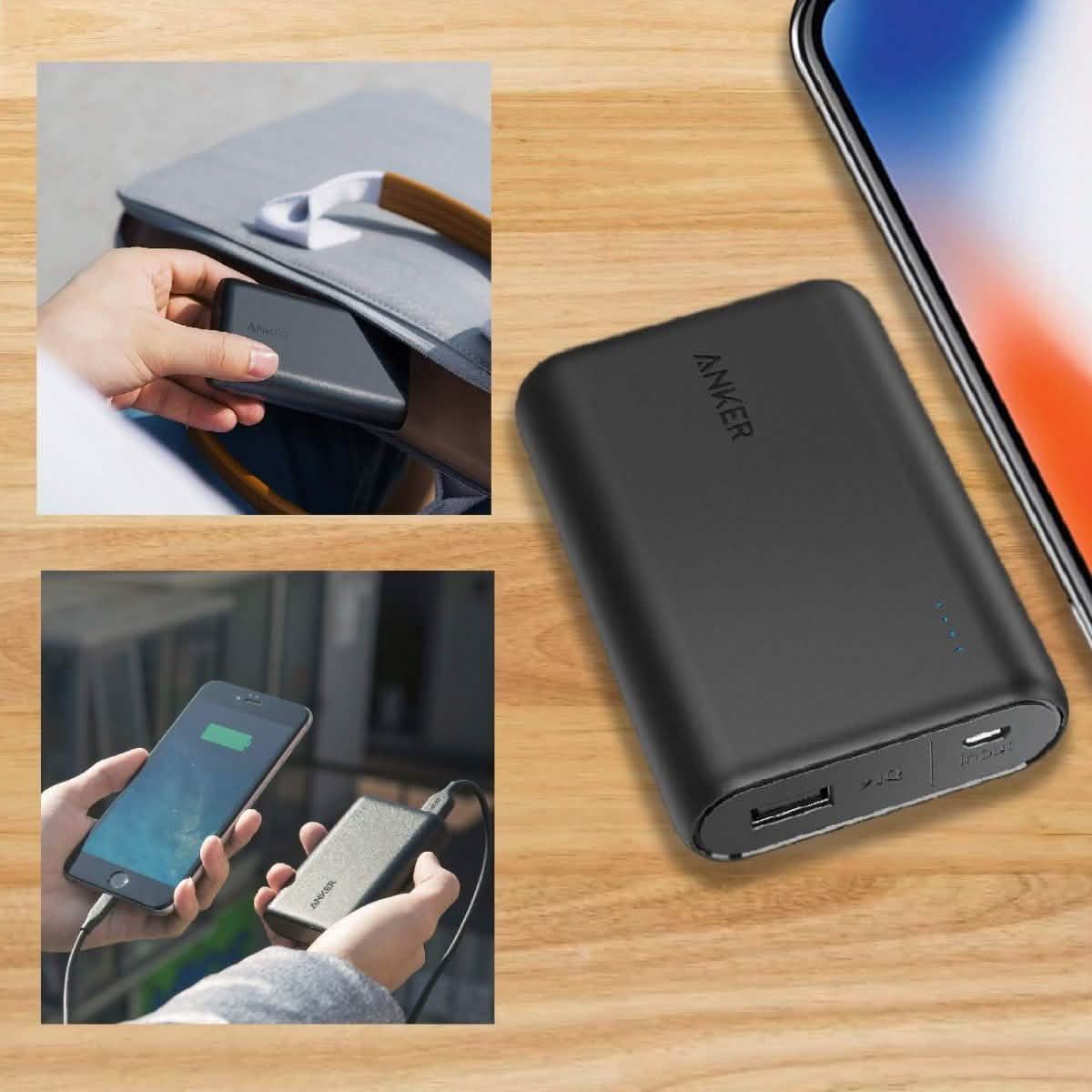 Anker PowerCore 10000mAh Portable Battery Charger Phones & Accessories - DailySale