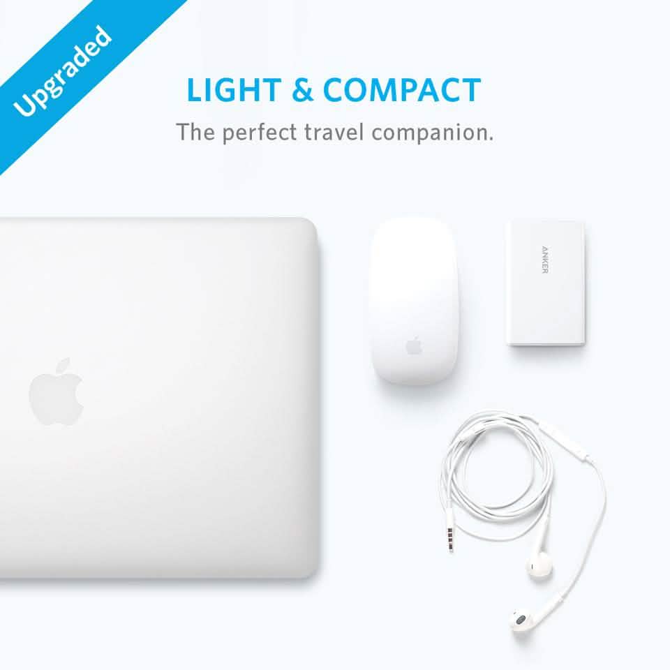 Anker PowerPort 5 40W/8A 5-Port USB Charger for Apple iPhone, iPad, Samsung Galaxy, and more Gadgets & Accessories - DailySale