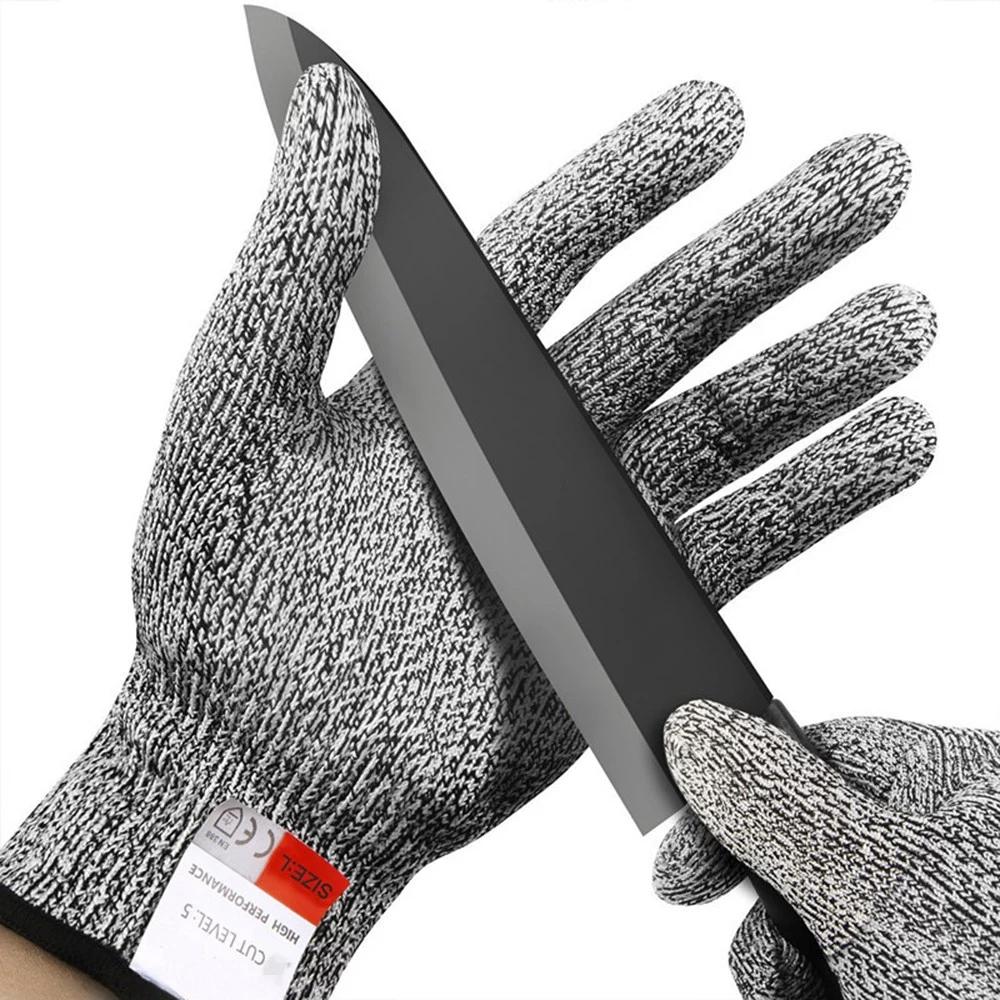 Anti-cut Gloves 5 Grade Safety Cut Proof Stab Resistant Stainless Steel | XL 20015-XL