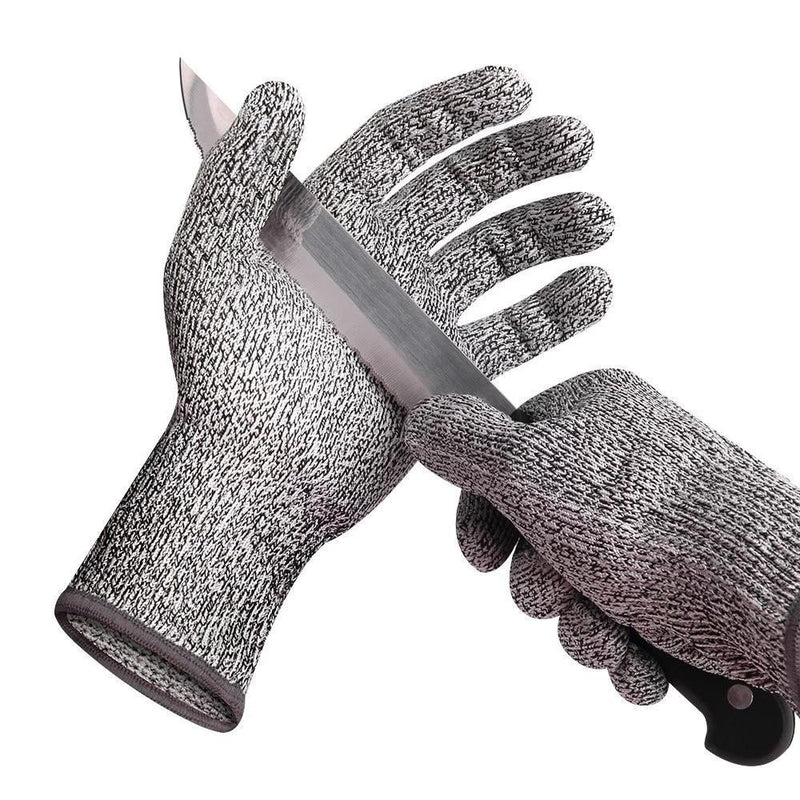 Anti-Cut Gloves 5 Grade Safety Cut Proof Stab Resistant Stainless Steel Men's Accessories - DailySale