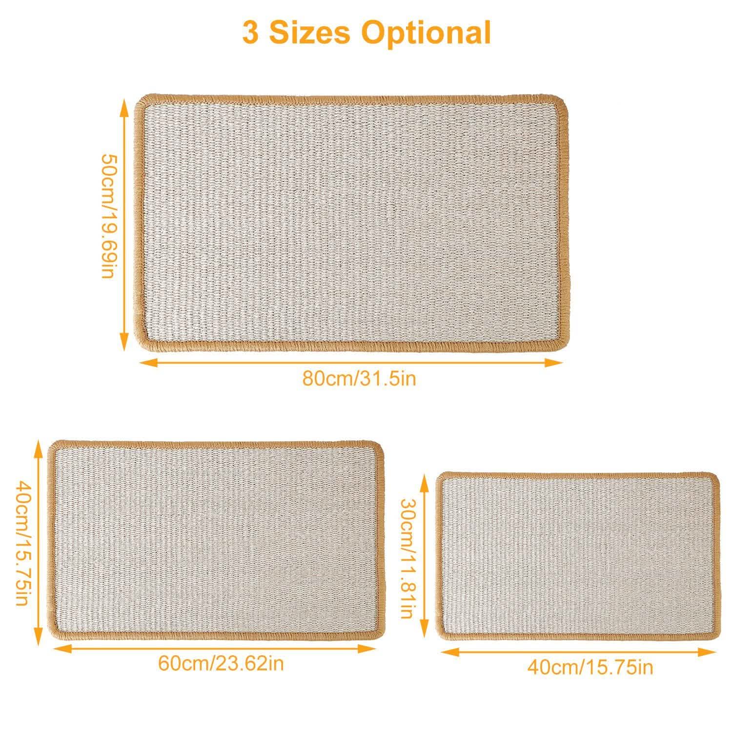 Anti-Slip Mat Horizontal Cat Floor Scratching Pad Rug Pet Supplies - DailySale