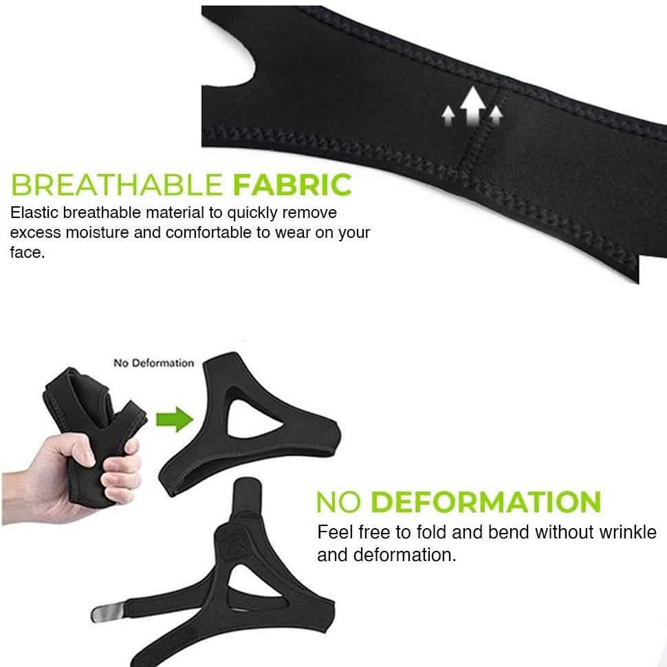Anti Snoring Devices Chin Strap - Assorted Sizes Wellness & Fitness - DailySale