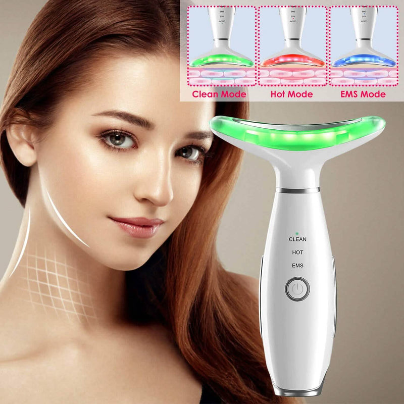 Anti Wrinkles Face Neck Massager Double Chin Reducer Beauty & Personal Care - DailySale