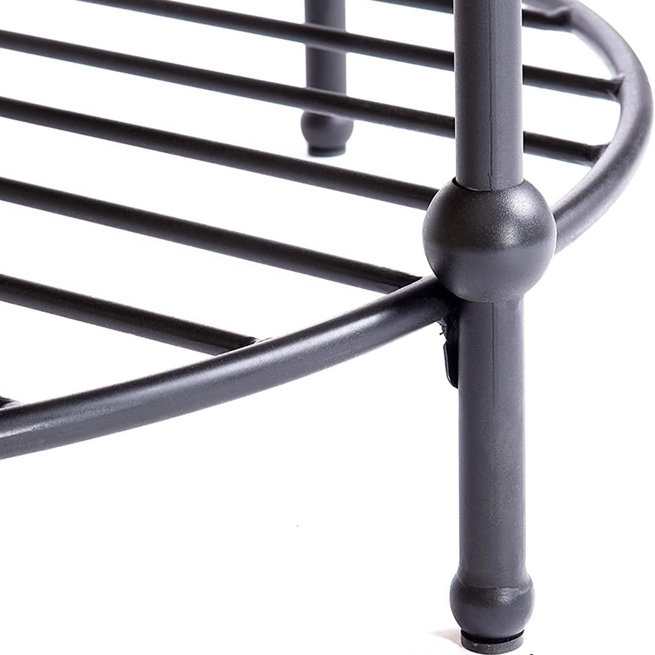 Antique Natural Coffee Table with Living Room Storage Rack Furniture & Decor - DailySale