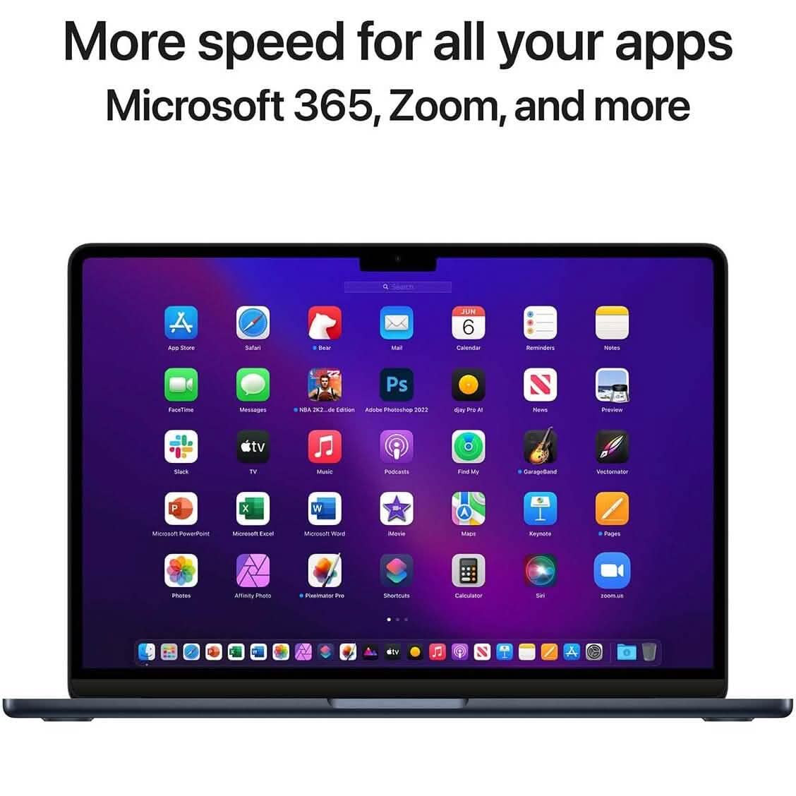 Apple 2022 MacBook Air Laptop with M2 chip 13.6" 8GB 256GB MLY33LL/A (Refurbished) Laptops - DailySale