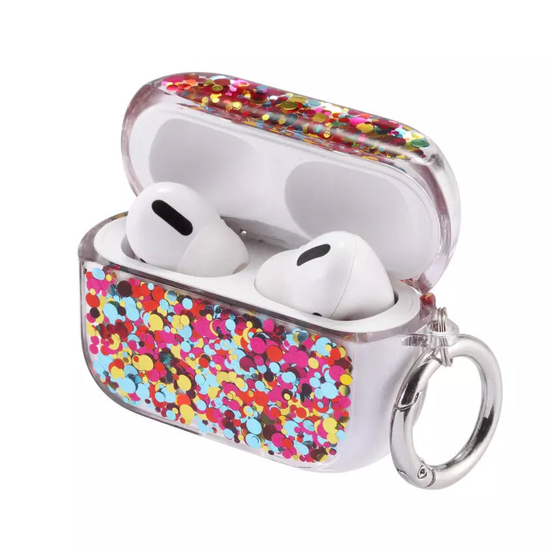 Apple AirPods 1 & 2 Case Cover with Keychain Carabiner Headphones & Audio - DailySale
