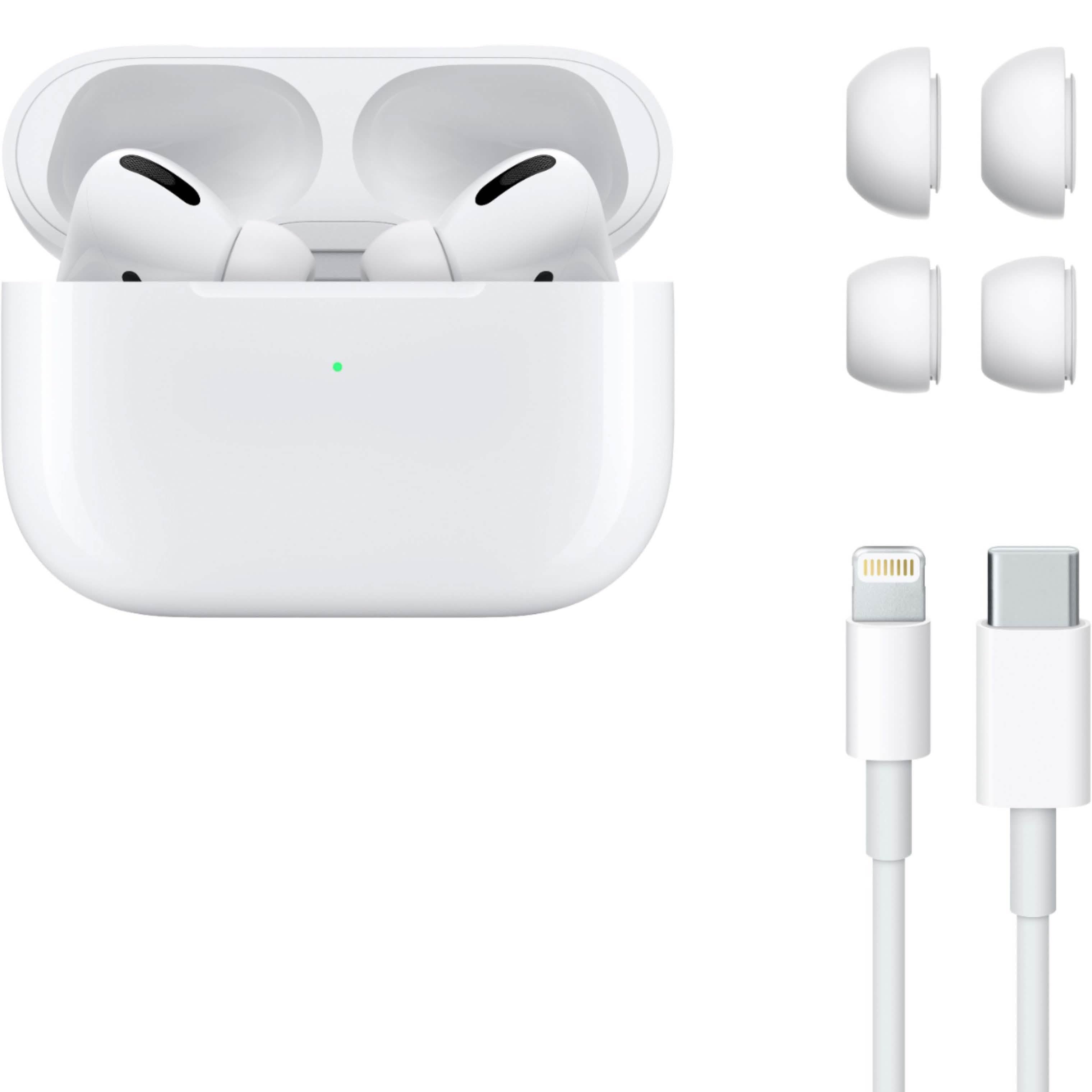 Apple AirPods Pro with Magsafe Charging Case - White Headphones & Audio - DailySale