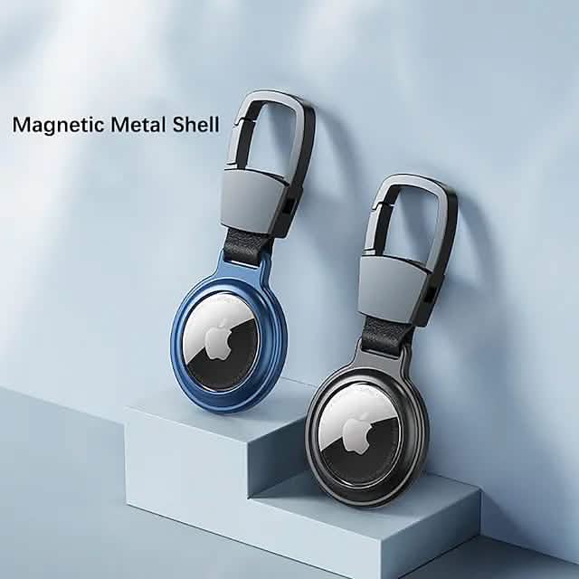 Apple Airtag Magnetic Case with Keychain Mobile Accessories - DailySale
