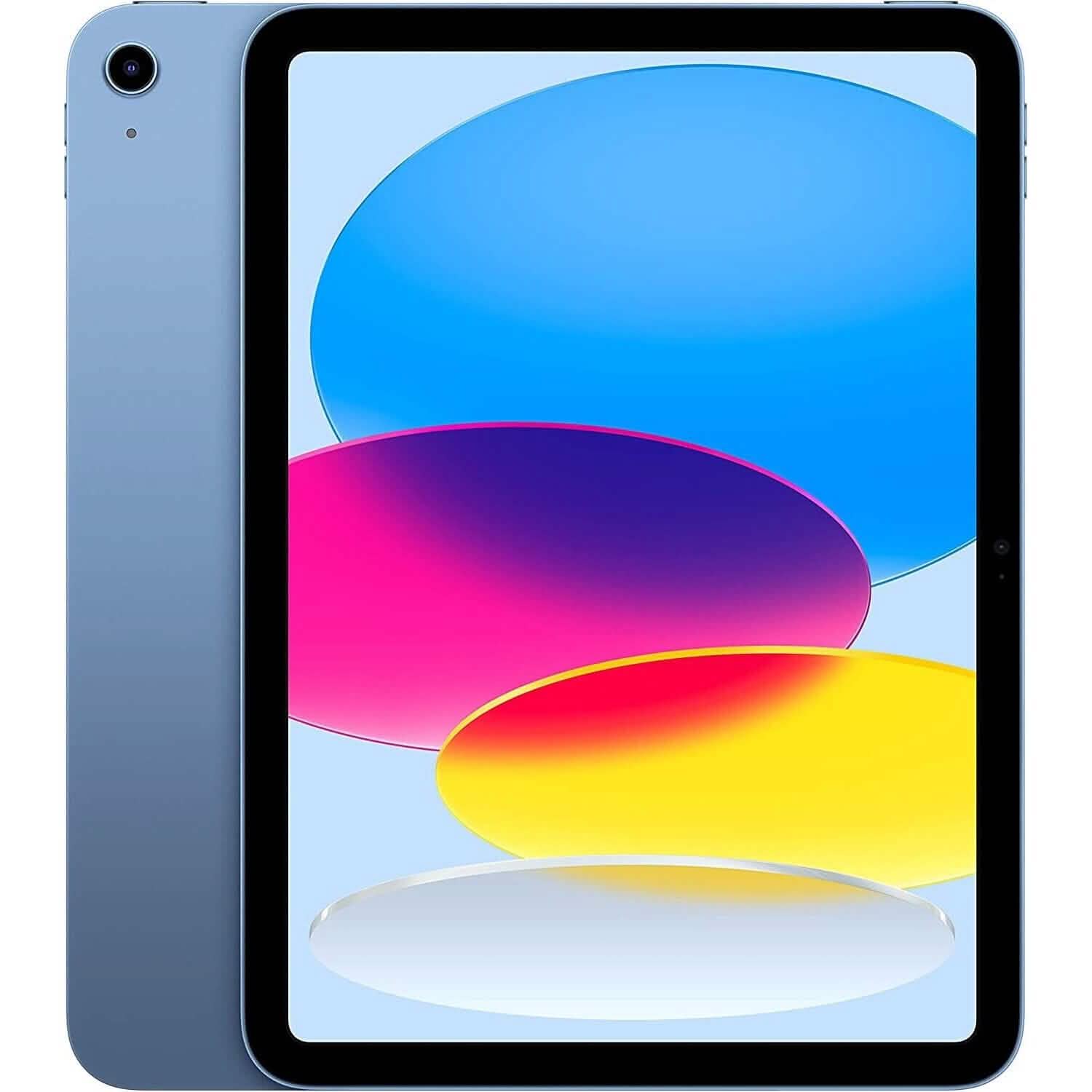 Apple iPad 10.9-Inch 10th Generation 2022 256GB Blue Wi-Fi A2696 (Refurbished) Tablets - DailySale