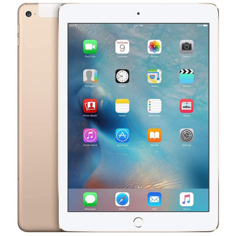 Apple iPad Air 2 Wi-Fi + Cellular 4G LTE - Fully Unlocked Tablets Gold 16GB - DailySale
