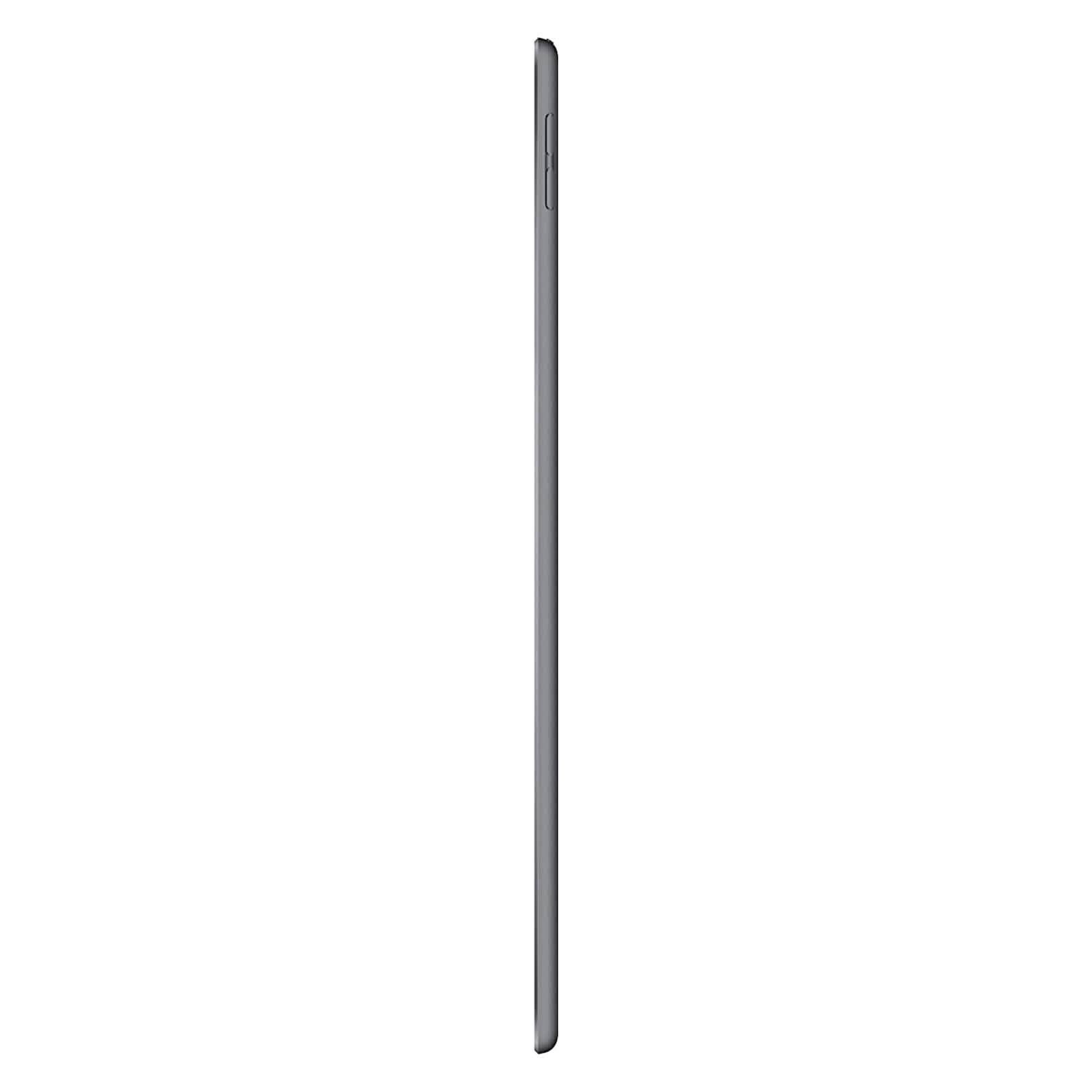 Side view of gray Apple iPad Air 3 10.5" Wi-Fi + Cellular 4G LTE (Refurbished)