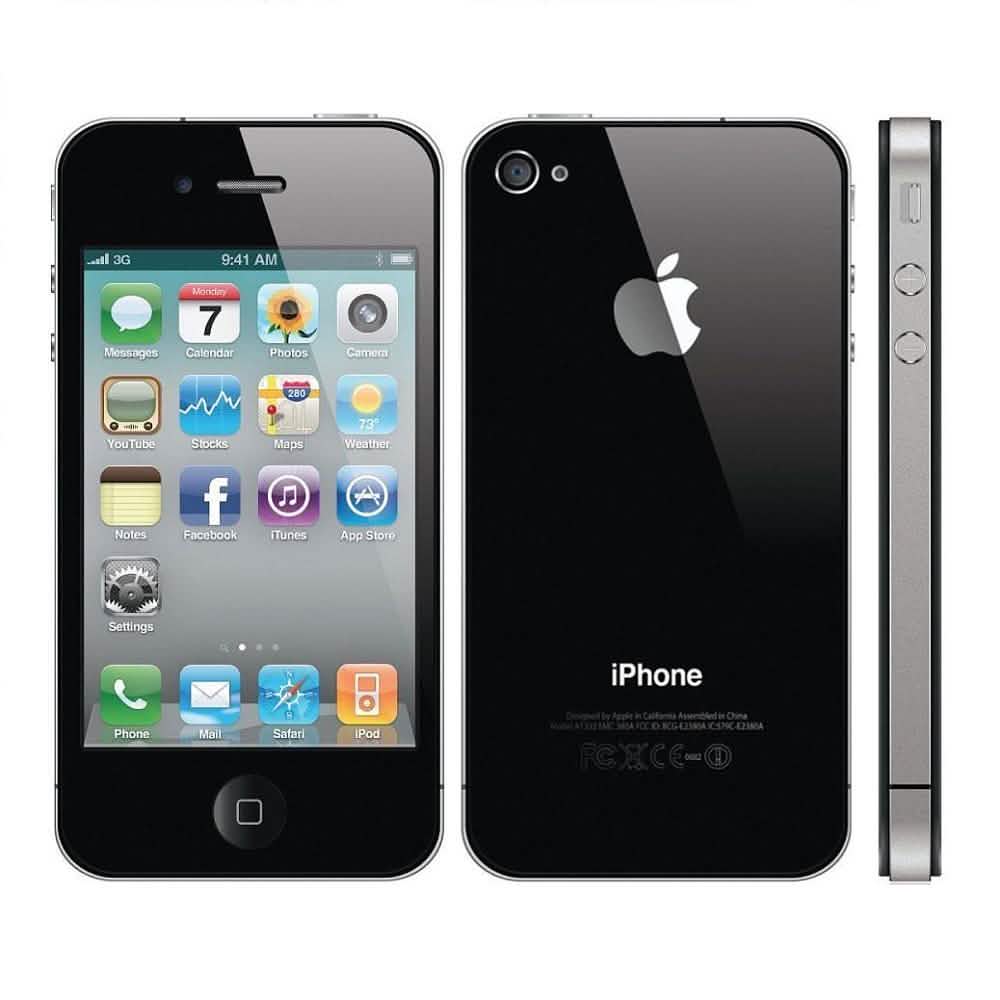 Apple IPhone 4S - Assorted Colors & Sizes Phones & Accessories Unlocked Black 8GB - DailySale