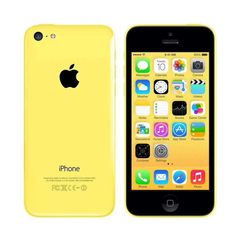 Apple iPhone 5C AT&T Cell Phones 32GB Yellow - DailySale