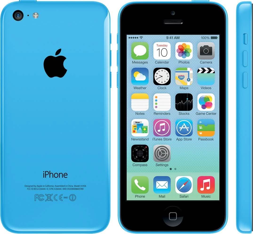 Apple iPhone 5c T-Mobile Phones & Accessories Blue - DailySale
