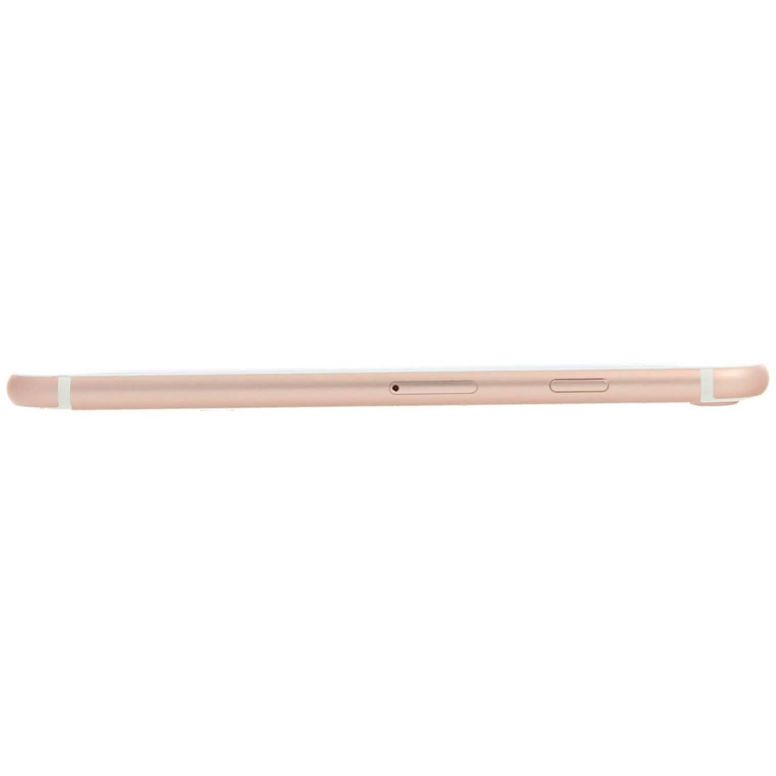 side view of Apple iPhone 7 - Fully Unlocked in rose gold