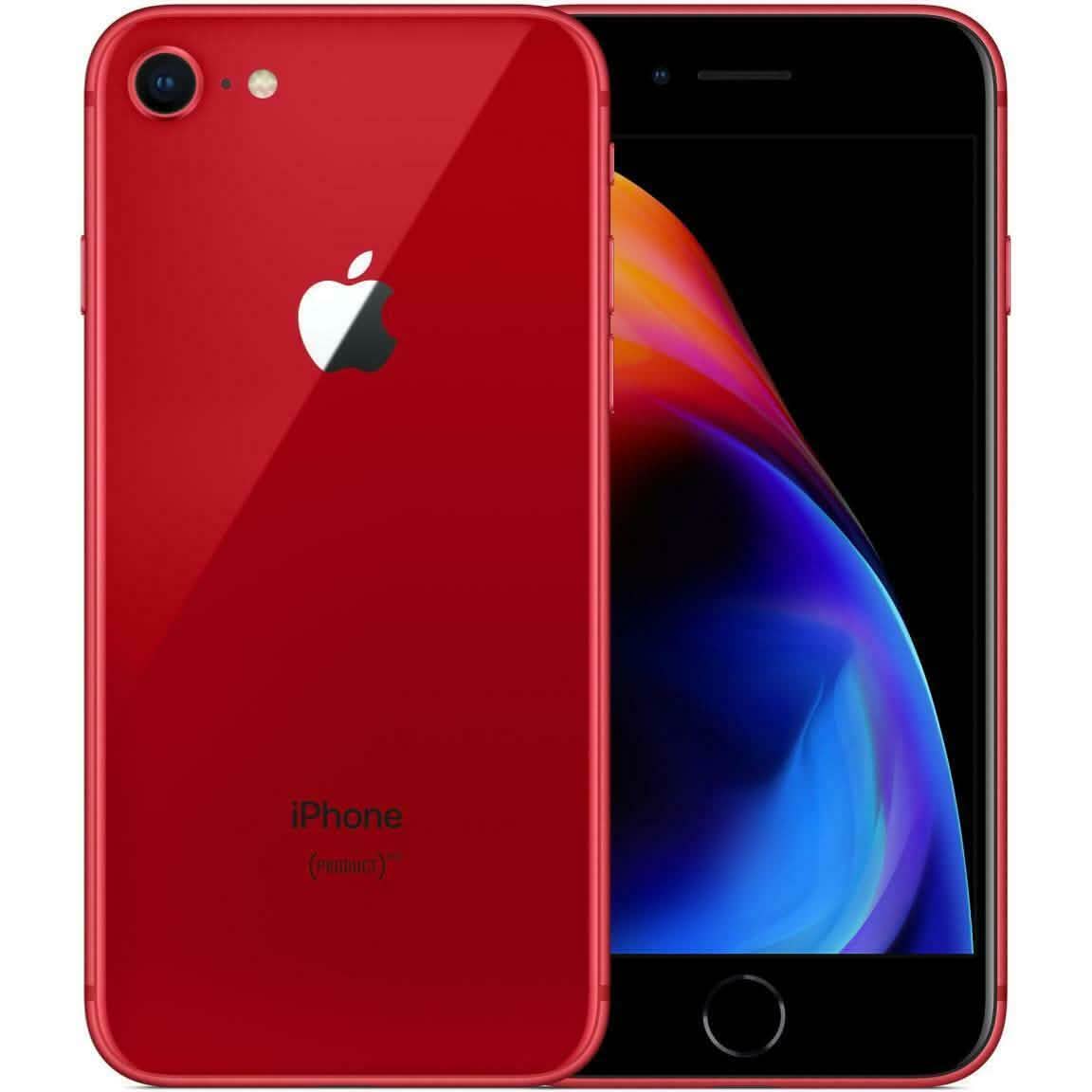 Apple iPhone 8 64GB Factory Unlocked Smartphone Cell Phones Red - DailySale