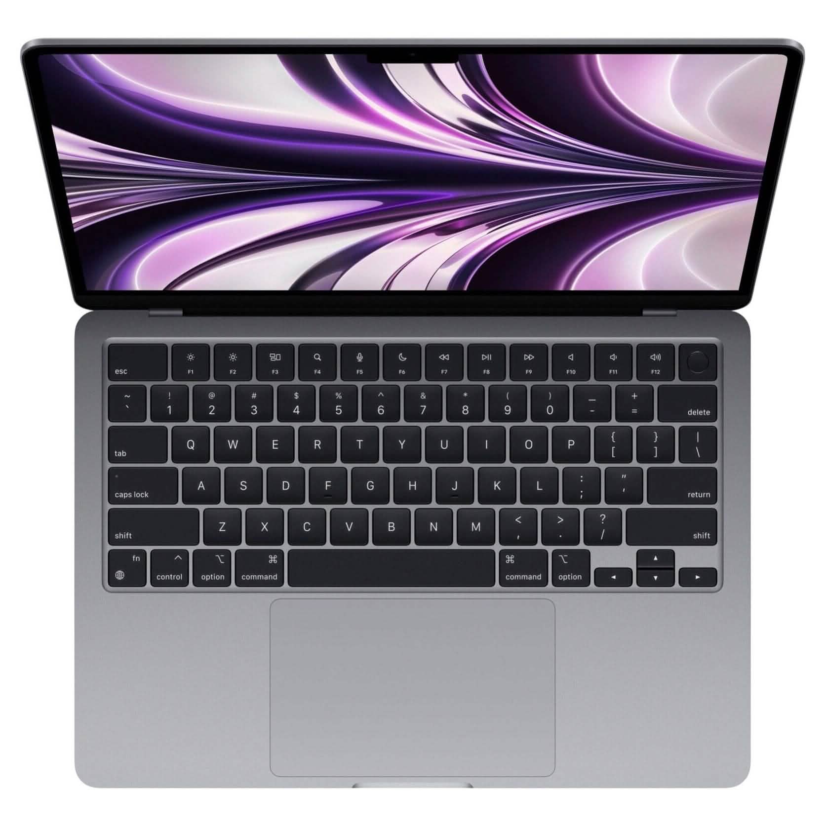 Apple MacBook Air 13-Inch 2022 M2 8GB 512GB SSD Space Gray (Refurbished) Laptops - DailySale
