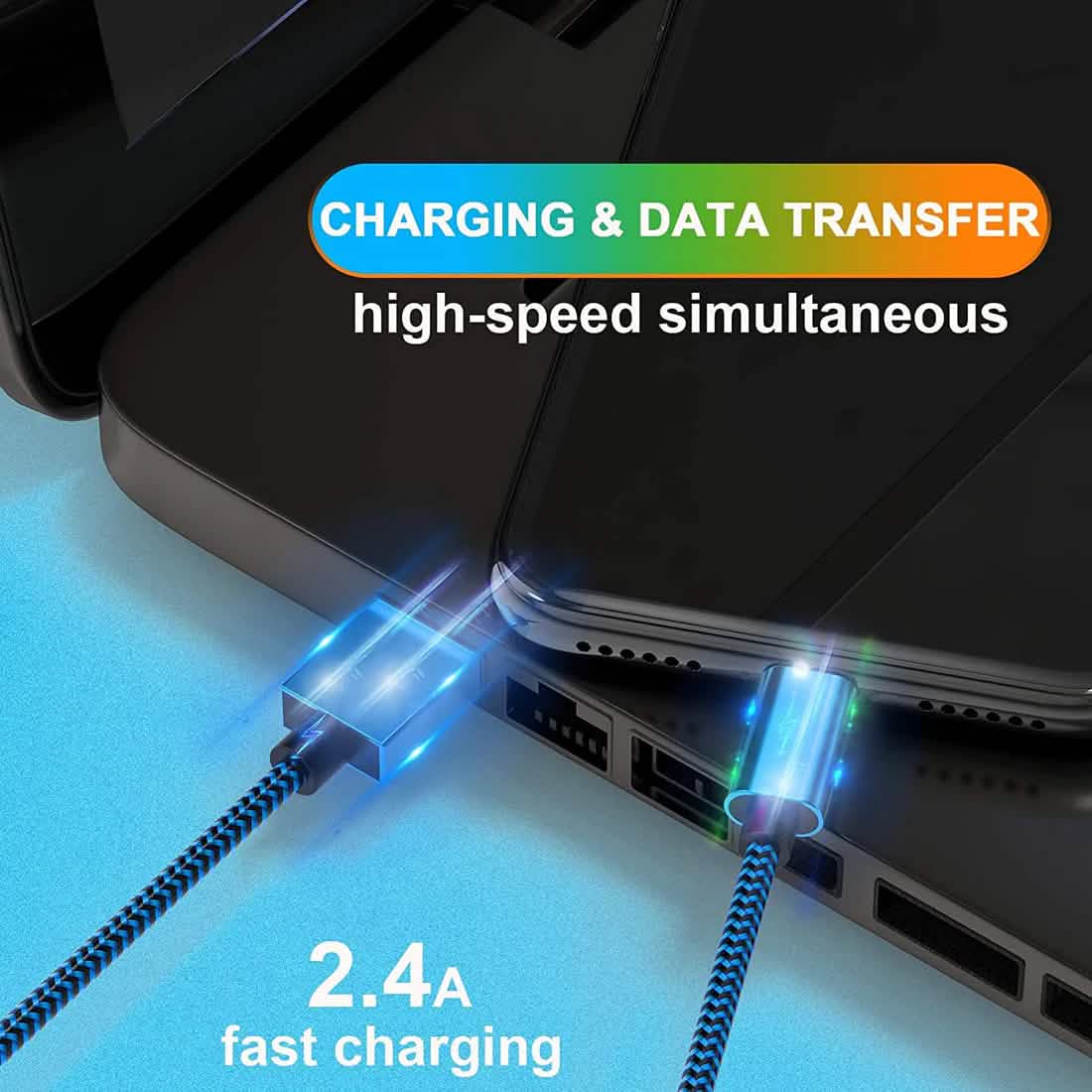 Apple MFi Certified iPhone Lightning Cable and Wall Charger Mobile Accessories - DailySale