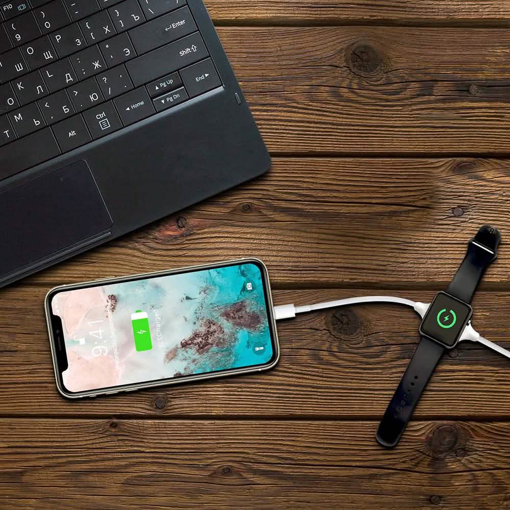 Apple Watch and Lightning Charging Cable Mobile Accessories - DailySale