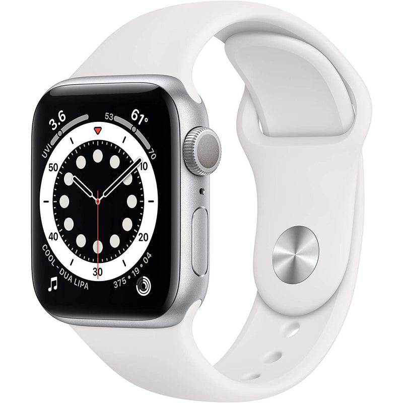Apple Watch Series 6 GPS 40mm Smart Watches 40mm White - DailySale