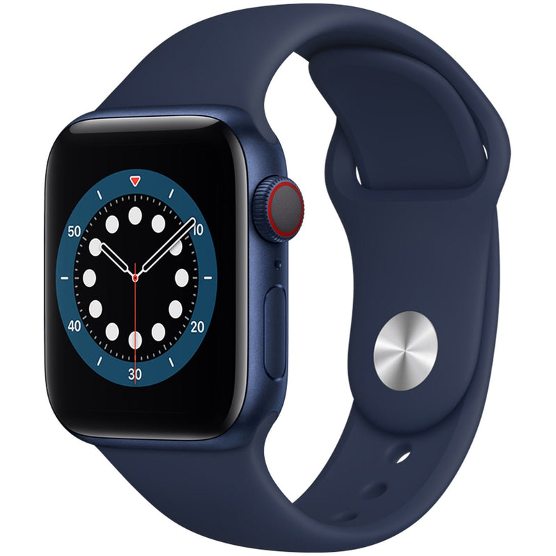 Apple Watch Series 6 GPS + Cellular 4G Smart Watches Blue 40mm - DailySale