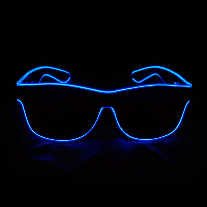 Aquat Light up EL Wire Neon Rave Glasses Men's Shoes & Accessories - DailySale