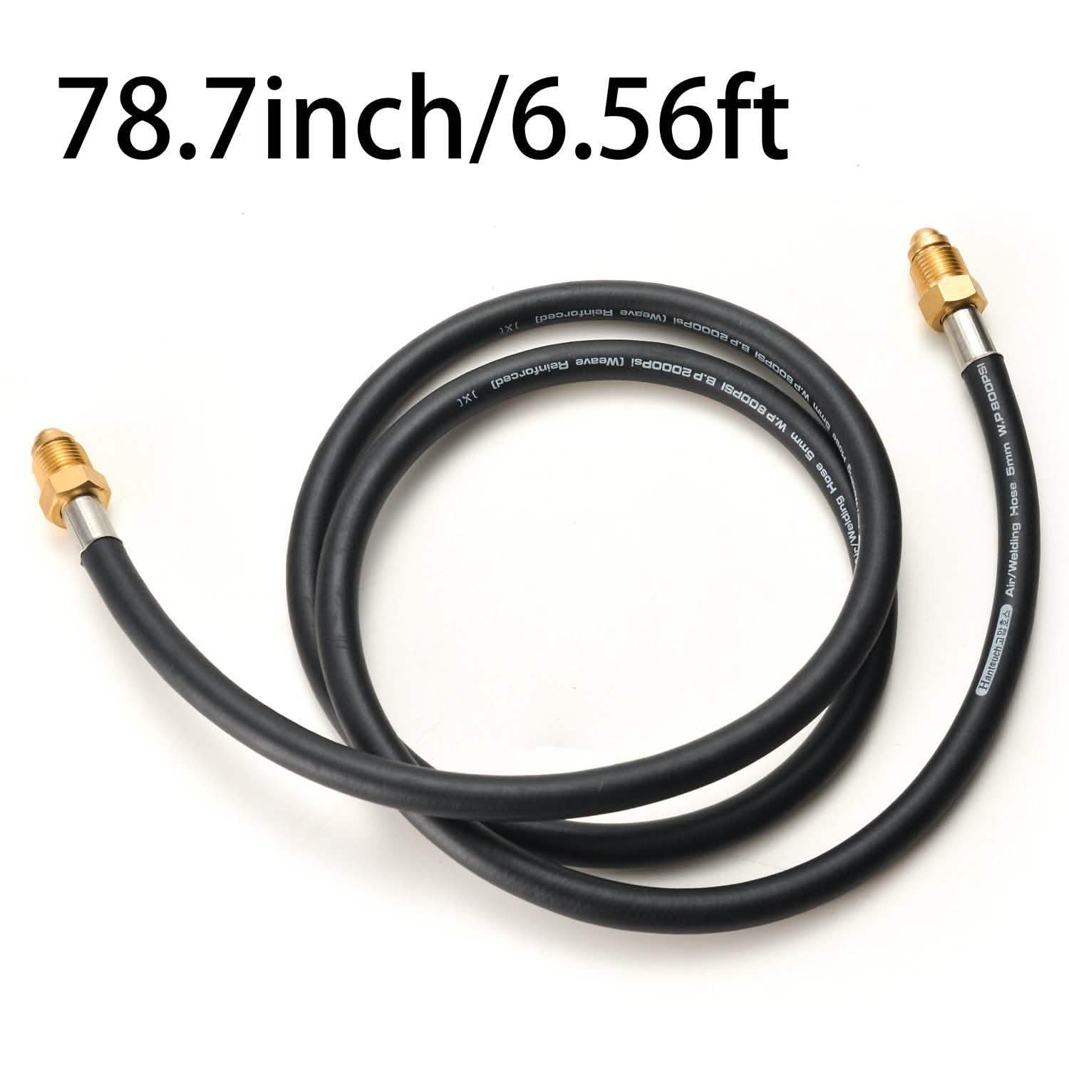 Argon CO2 Flow Meter Regulator Hose Mig Tig UNF5/8, 6.56ft with Inert Gas Fitting Everything Else - DailySale