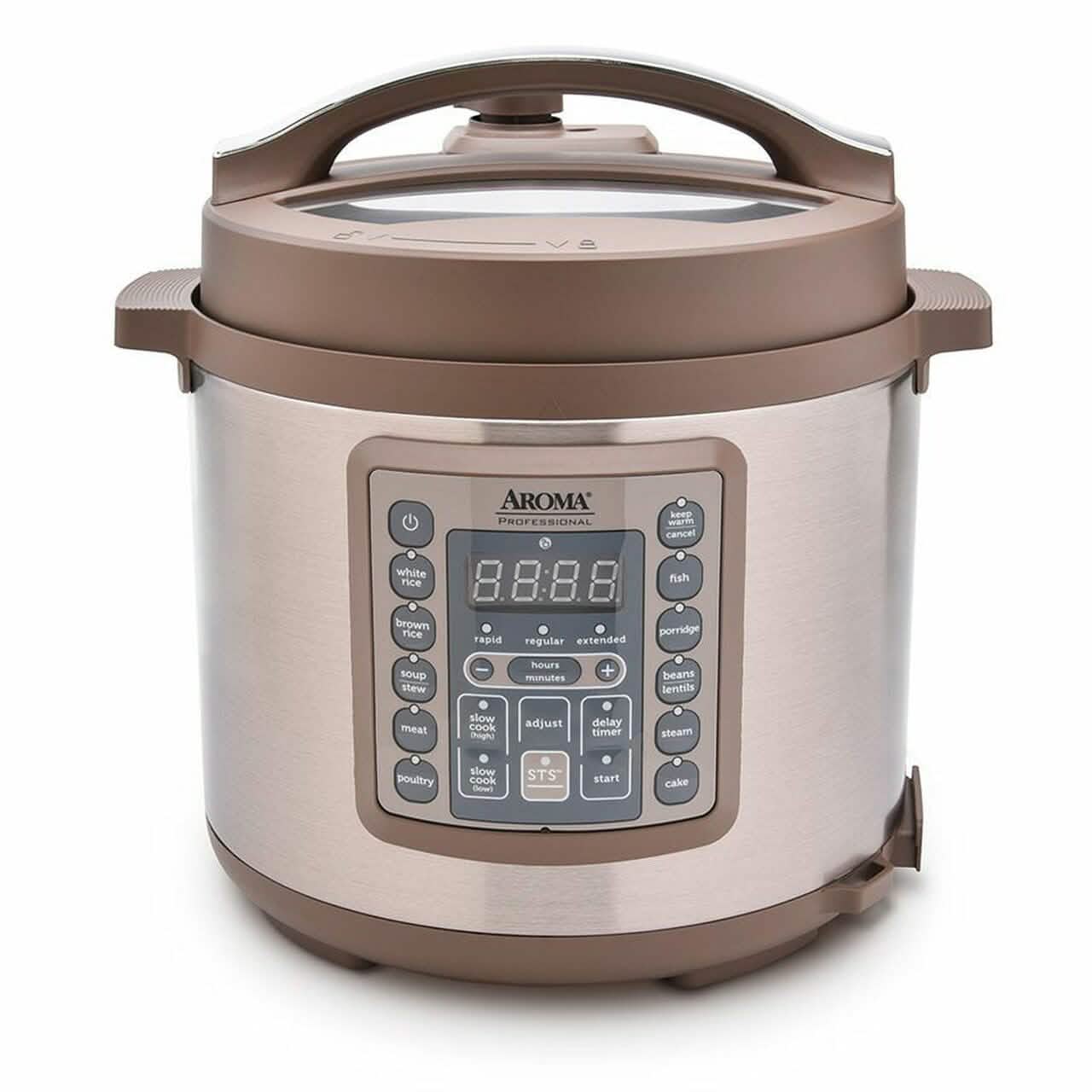 Aroma Housewares Professional MTC-8016 Digital Pressure Cooker 6 quart Kitchen Appliances - DailySale