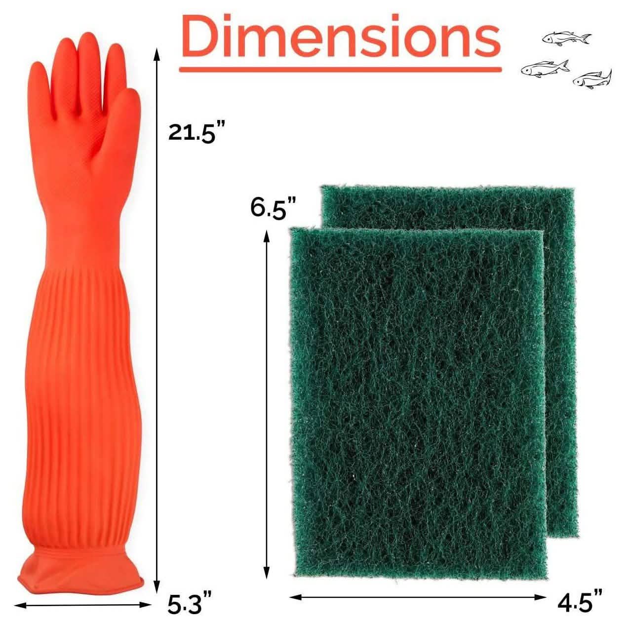 AroPaw Aquarium Cleaning Tools Set Pet Supplies - DailySale