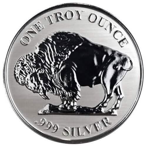 Asahi Buffalo REVERSE PROOF - 1 oz .999 Silver Round Everything Else - DailySale