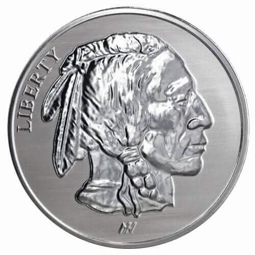 Asahi Buffalo REVERSE PROOF - 1 oz .999 Silver Round Everything Else - DailySale