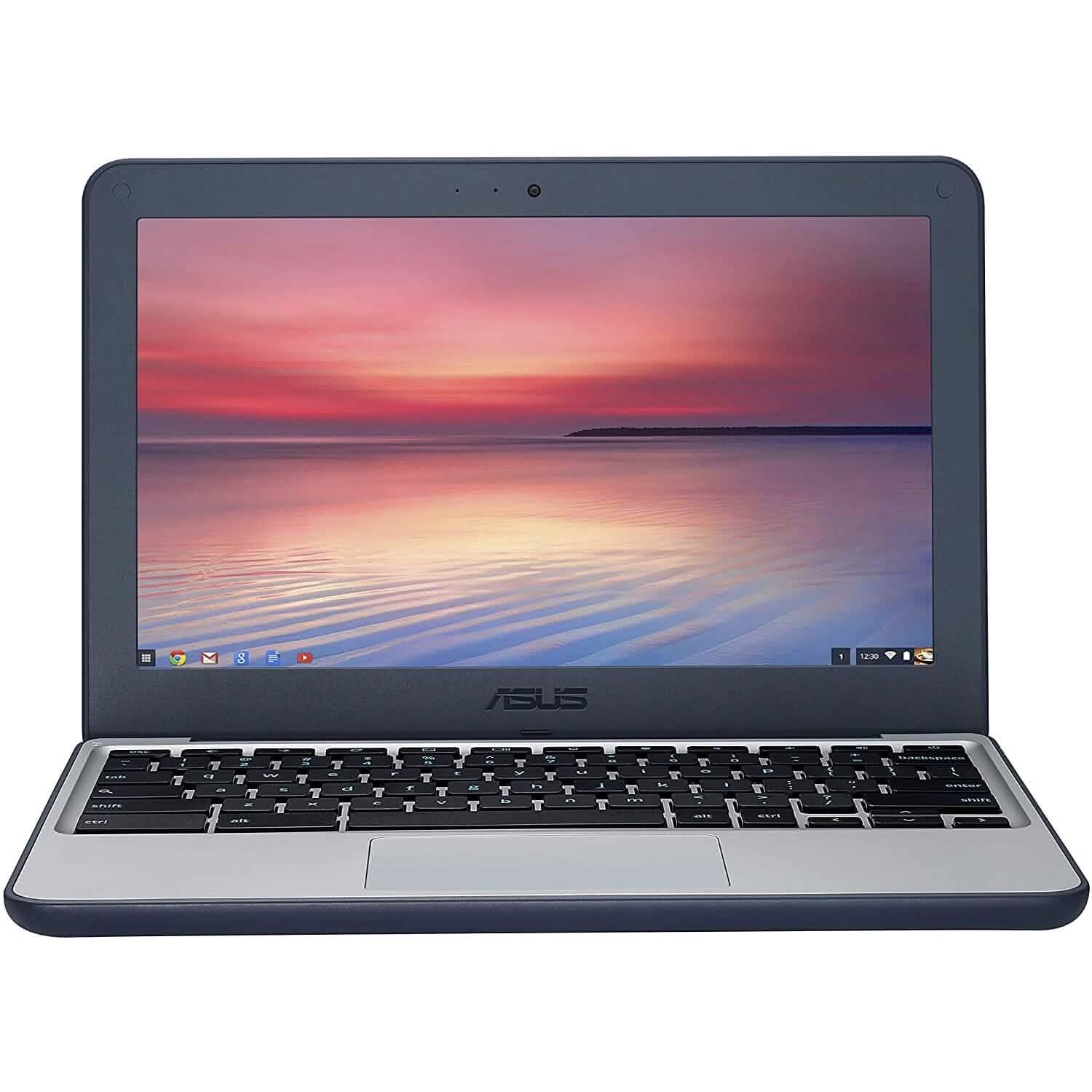 Asus Chromebook C202 11.6” Intel 1.6 GHz 4GB RAM 16GB (Refurbished) Laptops - DailySale