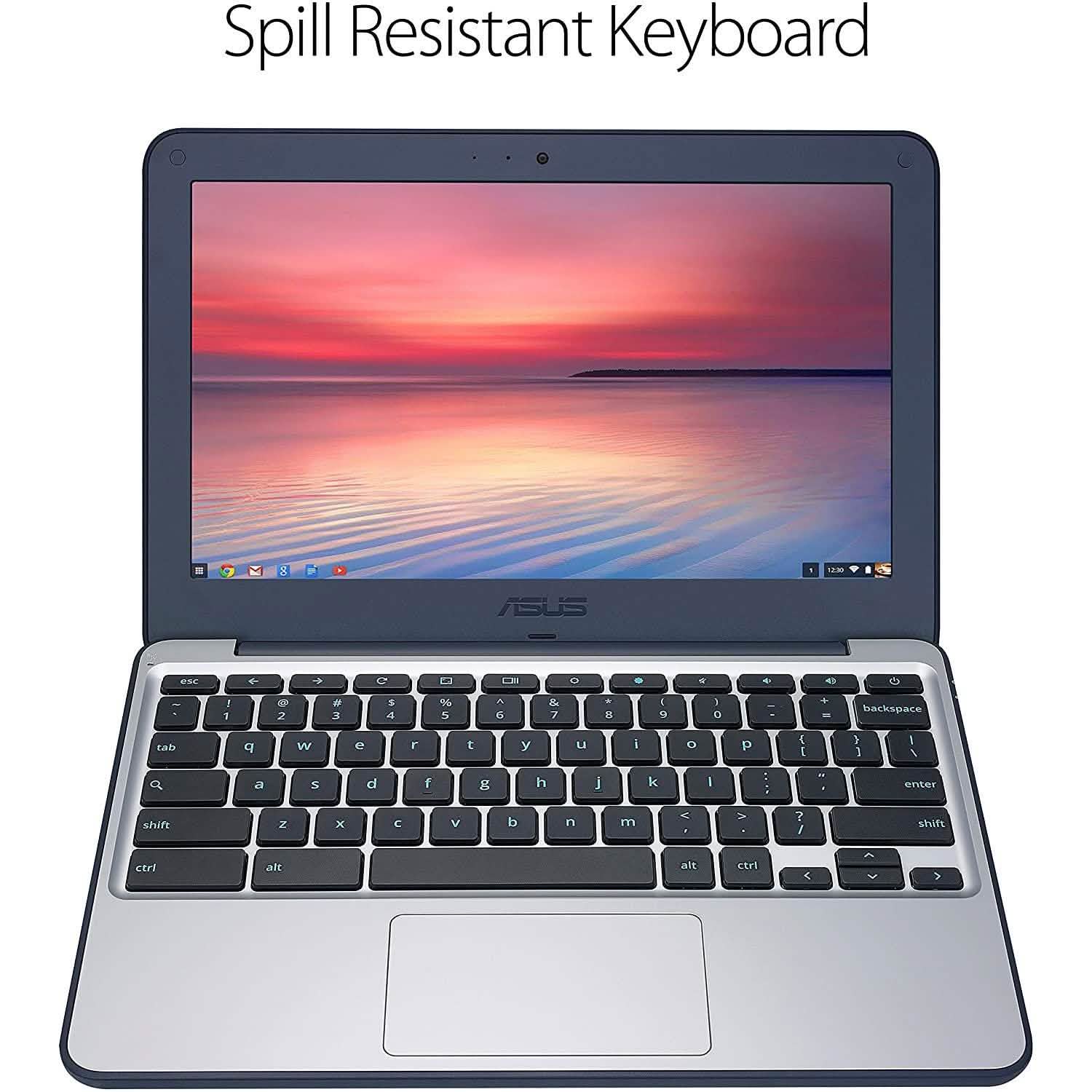 ASUS Chromebook C202SA-YS02 11.6in Ruggedized and Water Resistant Design Laptops - DailySale