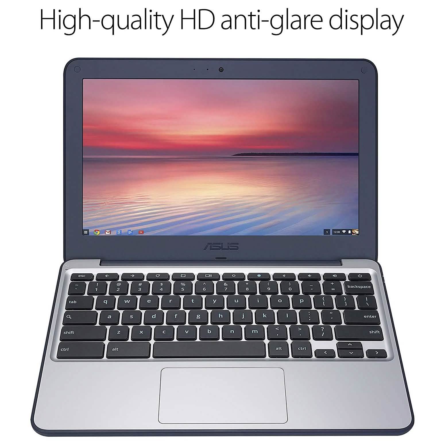 ASUS Chromebook C202SA-YS02 11.6in Ruggedized and Water Resistant Design Laptops - DailySale