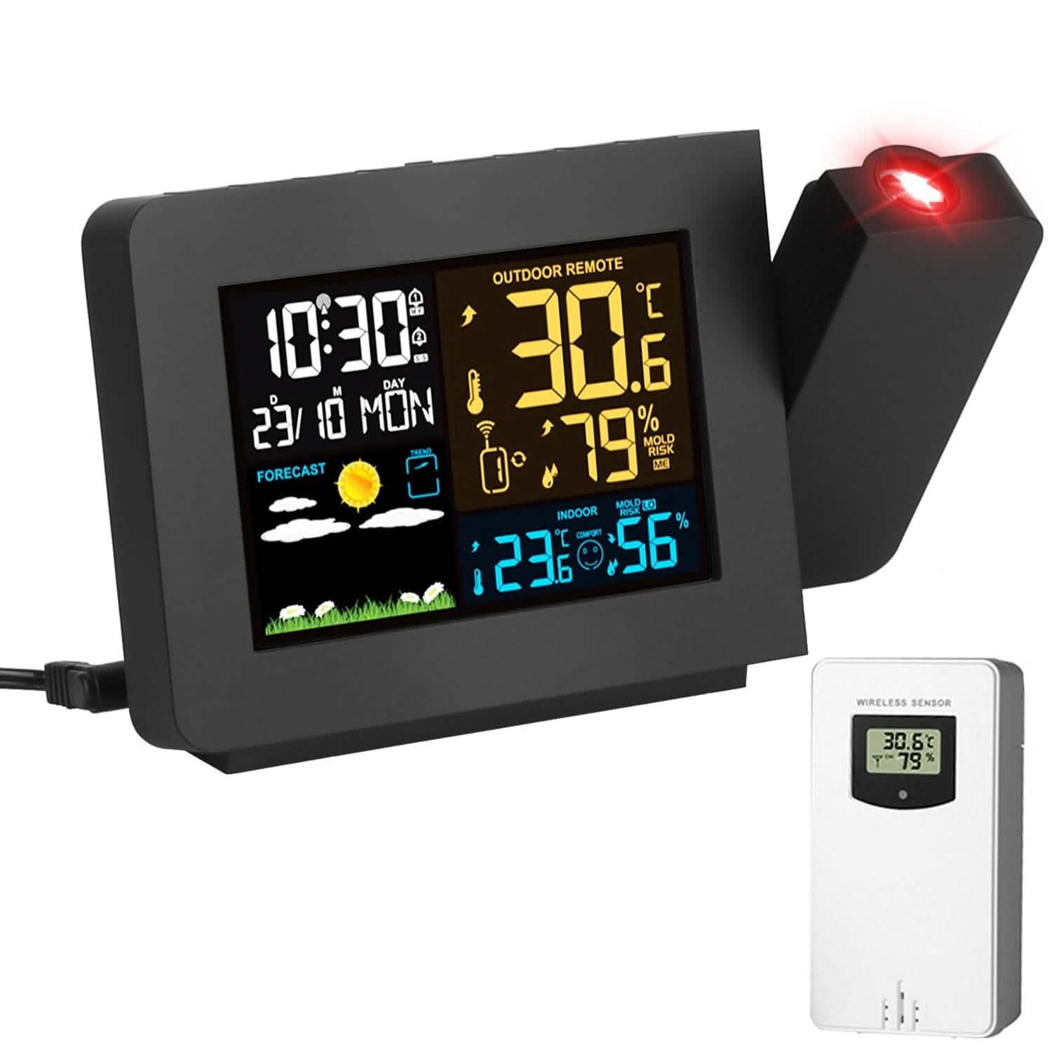 Atomic Projection Alarm Clock Household Appliances - DailySale