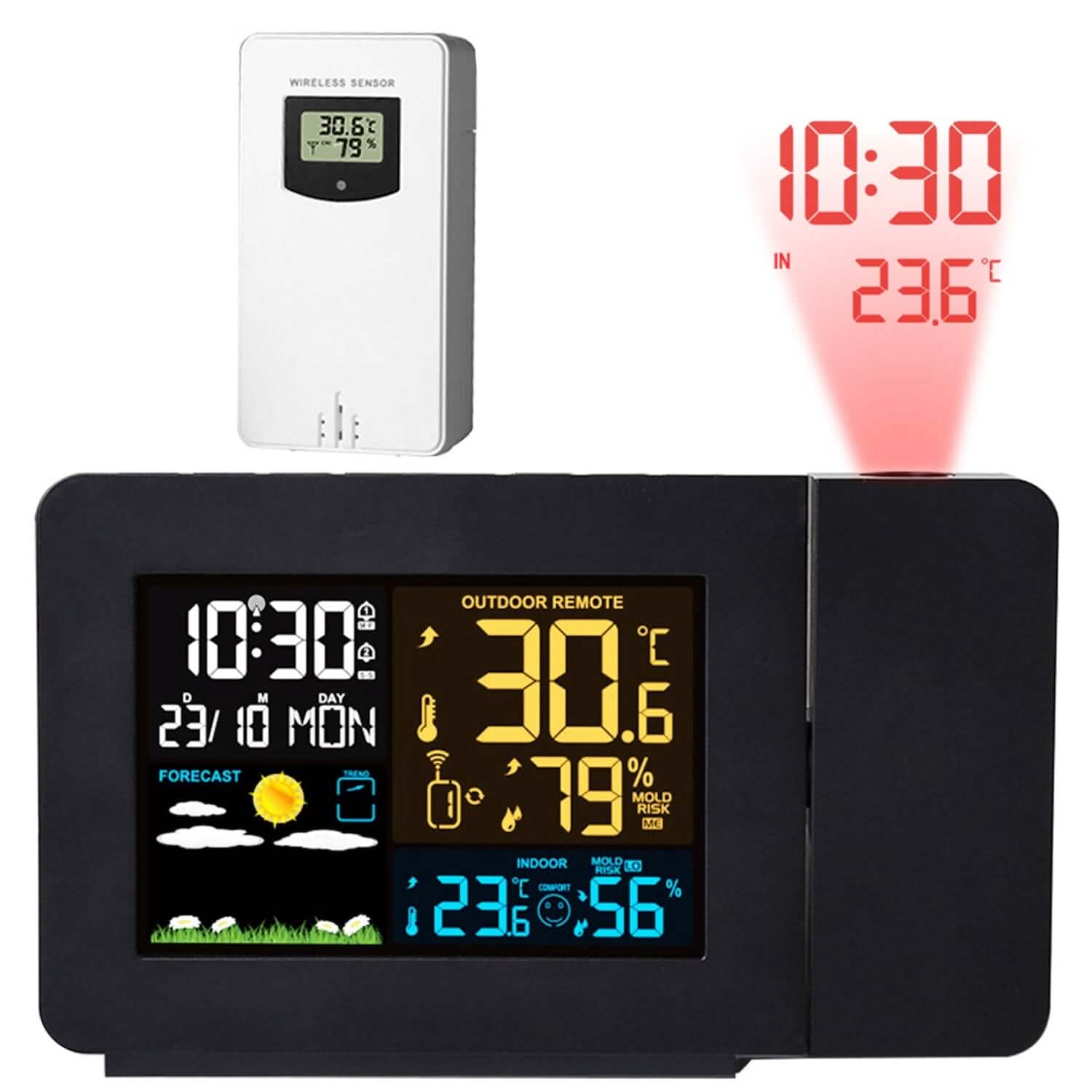Atomic Projection Alarm Clock Household Appliances - DailySale